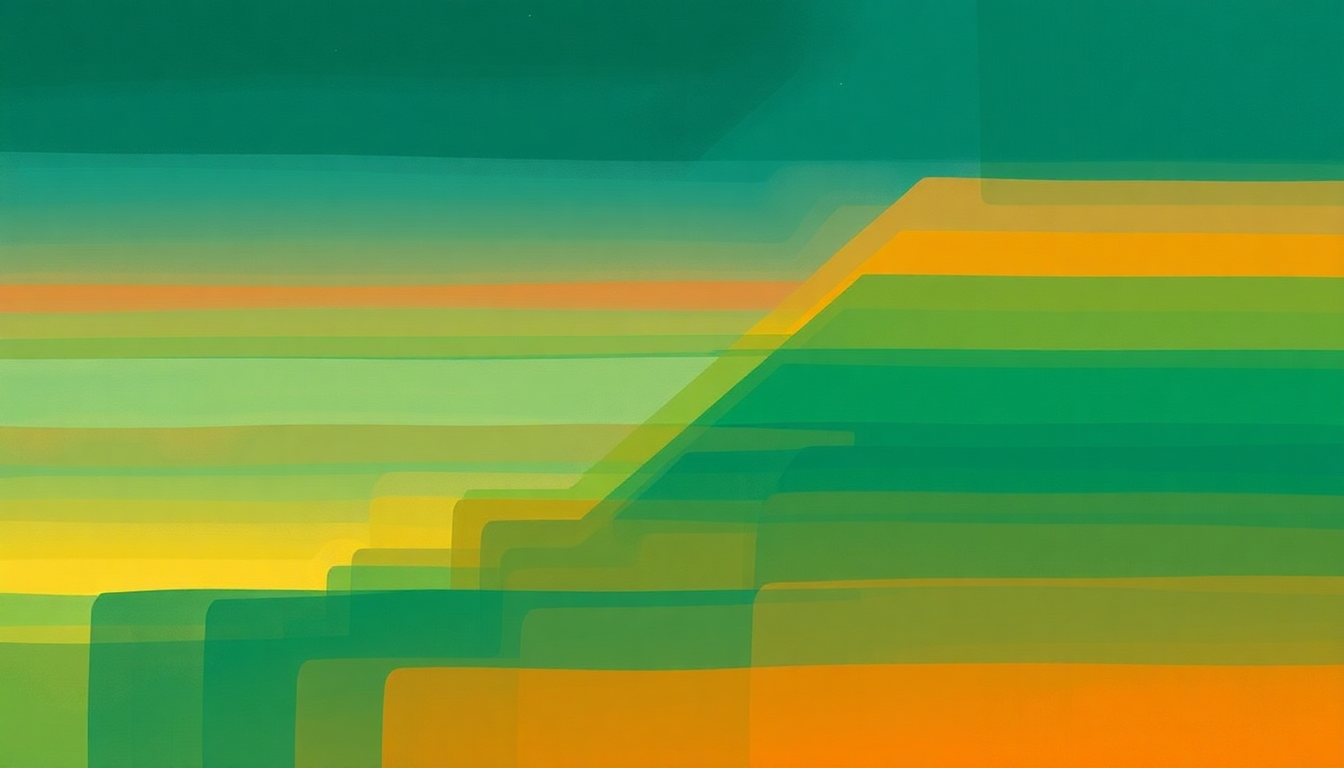 Fan-driven abstract illustration evoking the emotional arc of Extreme Ways by Moby