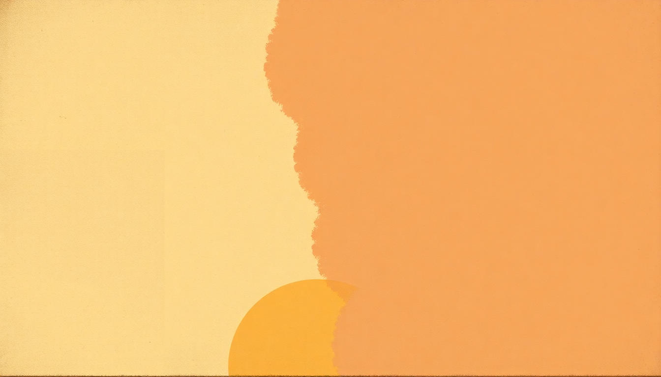 Fan-driven abstract illustration evoking the emotional arc of Faca so Chorar by Milton Nascimento