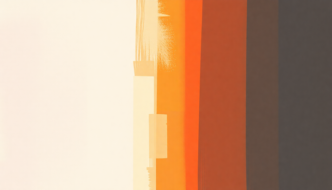 Fan-driven abstract illustration evoking the emotional arc of Fall Back Down by Rancid