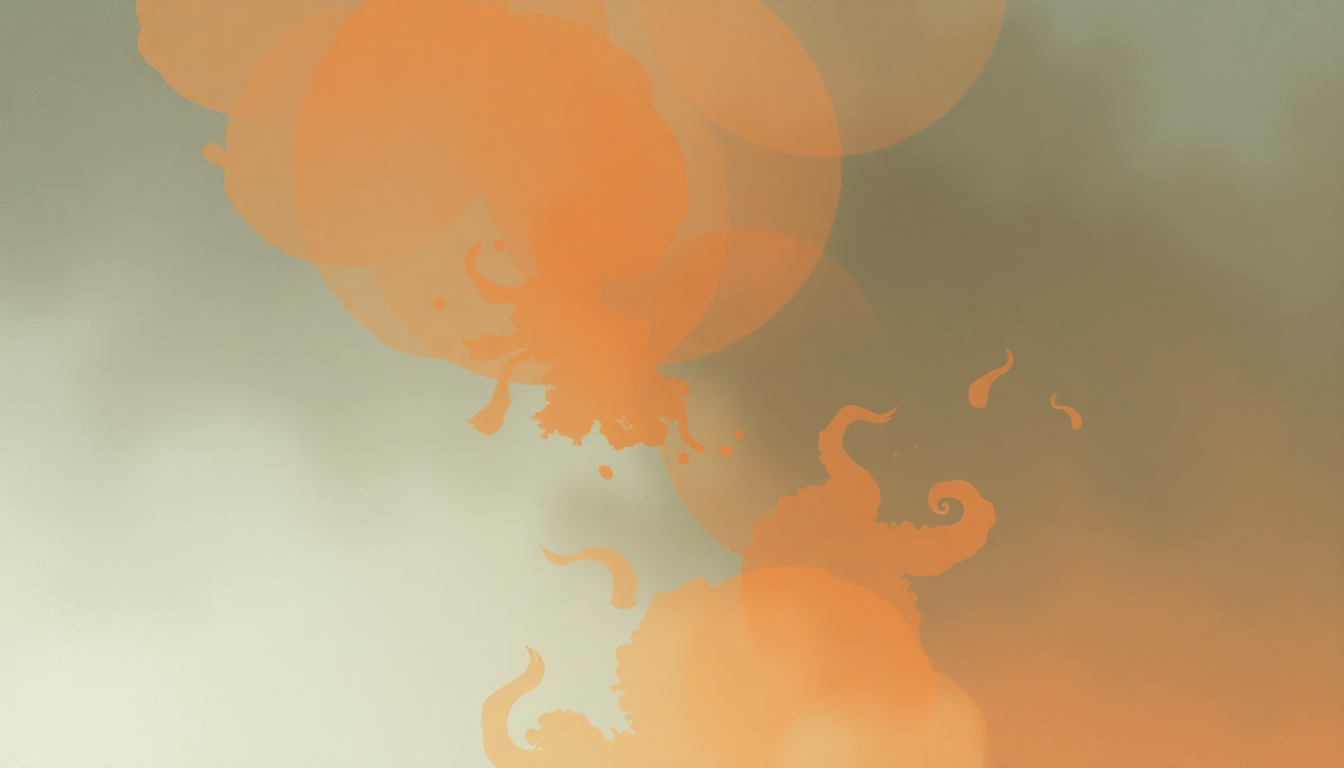 Fan-driven abstract illustration evoking the emotional arc of Family by Björk