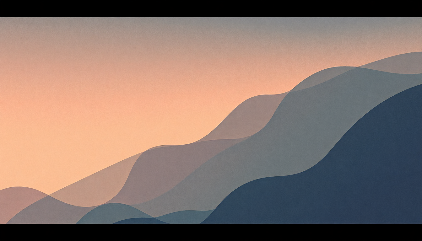 Fan-driven abstract illustration evoking the emotional arc of Far-Out Son of Lung by Future Sound of London