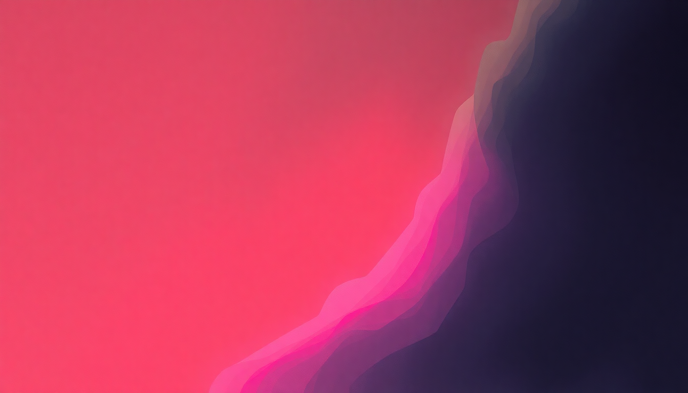 Fan-driven abstract illustration evoking the emotional arc of Fascination by The Human League