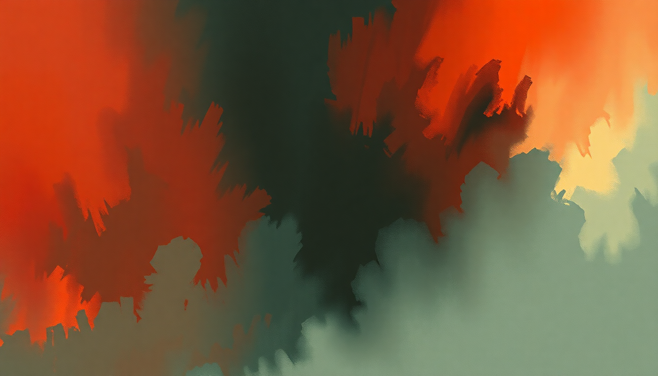 Fan-driven abstract illustration evoking the emotional arc of FEEL. by Kendrick Lamar