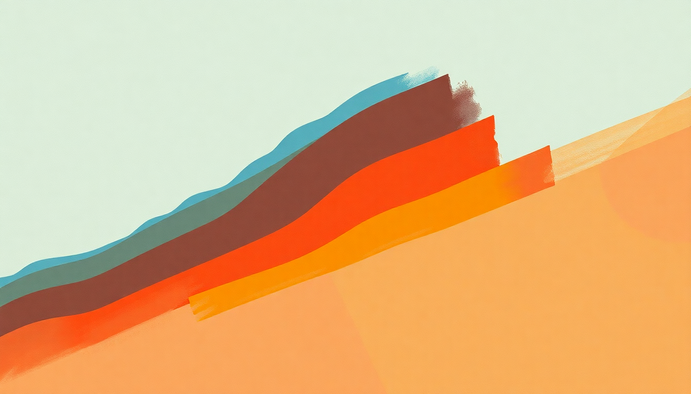 Fan-driven abstract illustration evoking the emotional arc of Feltham Is Singing Out by Hard-Fi