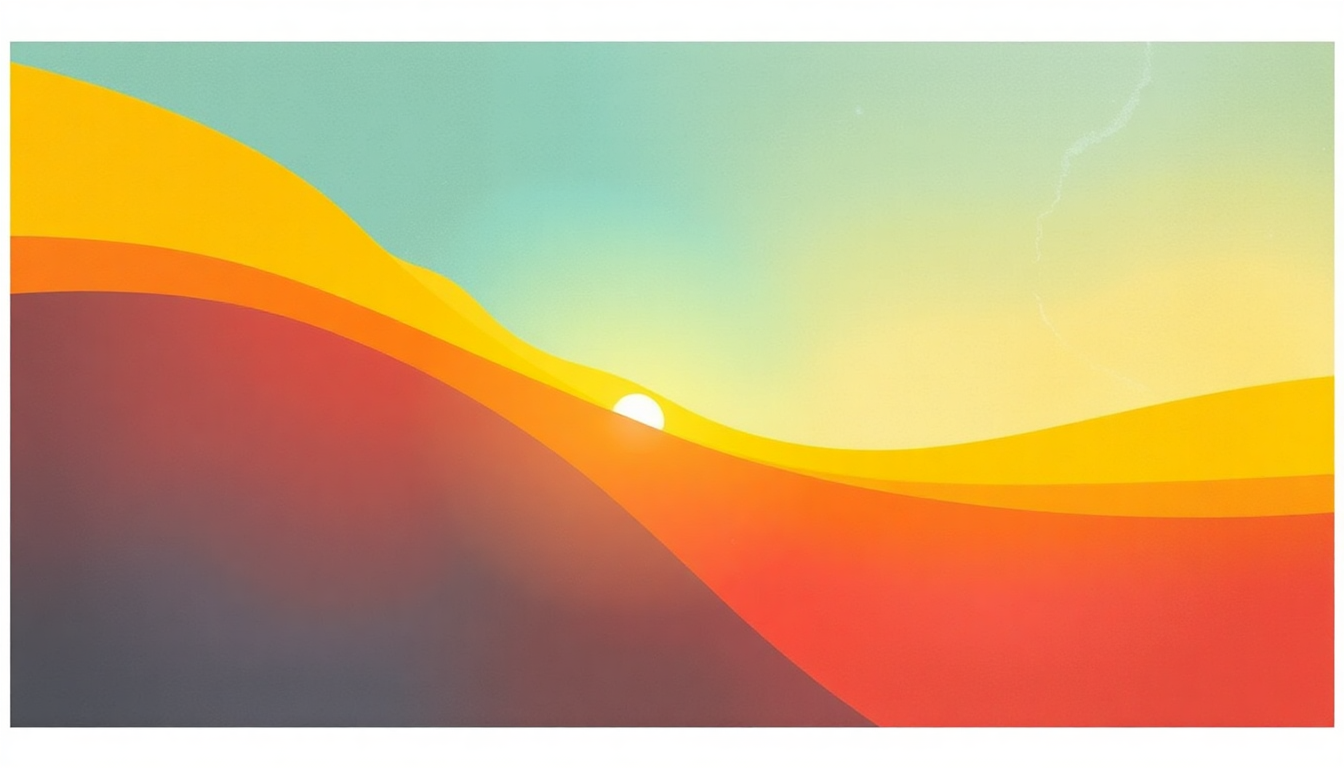 Fan-driven abstract illustration evoking the emotional arc of Flash Light by Parliament