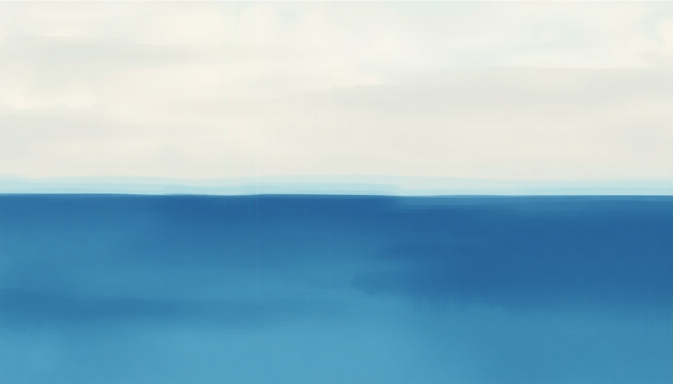 Fan-driven abstract illustration evoking the emotional arc of Float by Hovvdy