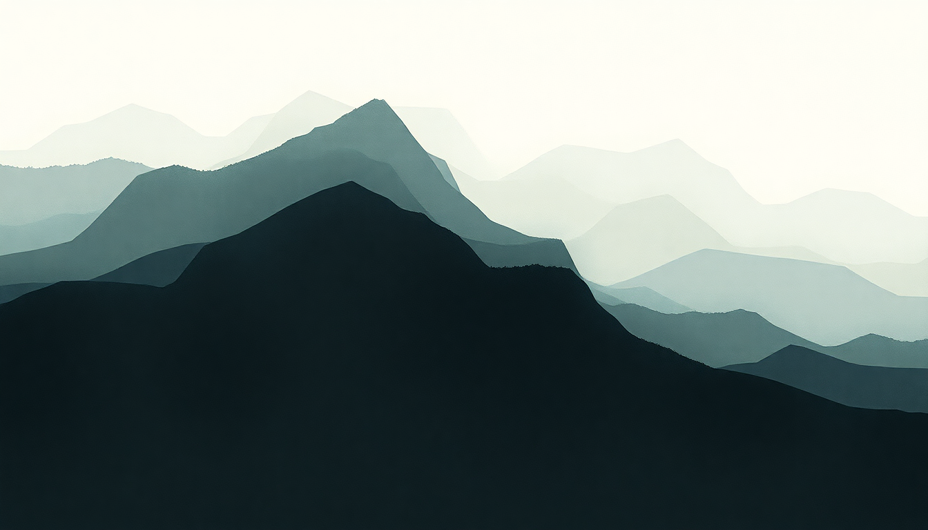 Fan-driven abstract illustration evoking the emotional arc of Follow Me Around by Radiohead