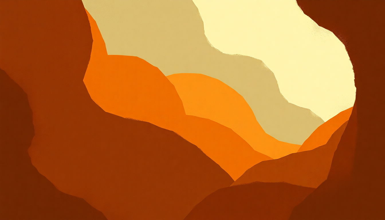 Fan-driven abstract illustration evoking the emotional arc of Folon by Salif Keita