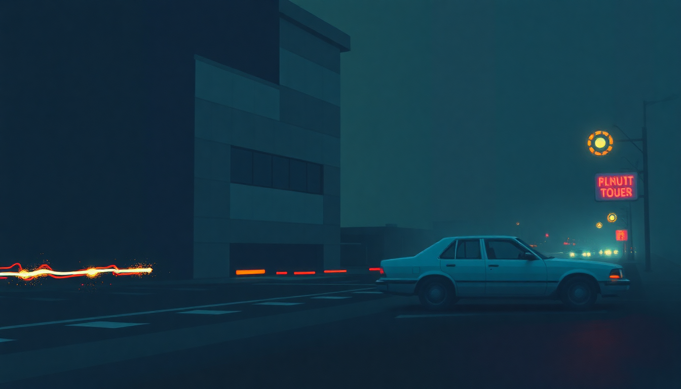 Fan-driven abstract illustration evoking the emotional arc of Fool on the Street by Rick James