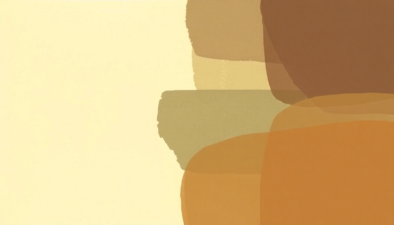 Fan-driven abstract illustration evoking the emotional arc of For Everyman by Jackson Browne