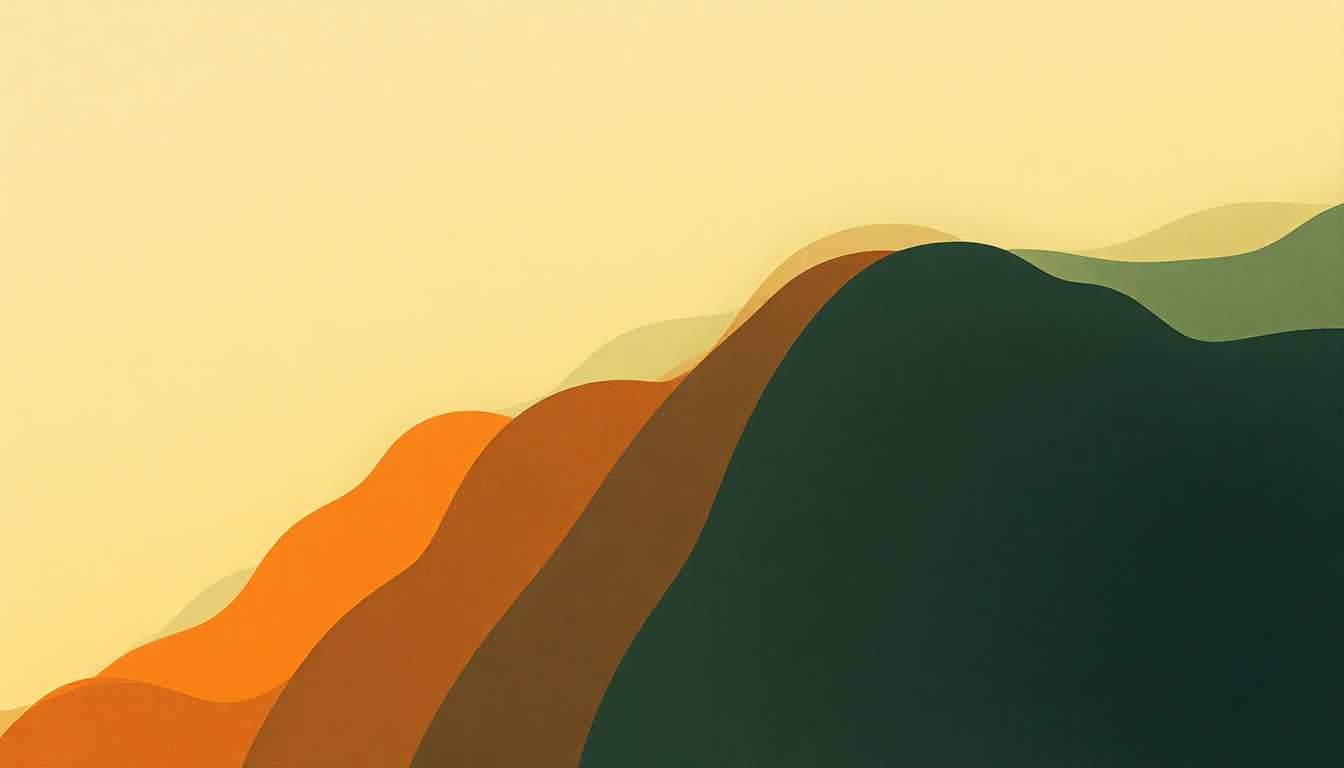 Fan-driven abstract illustration evoking the emotional arc of For Nobody by Gentle Giant