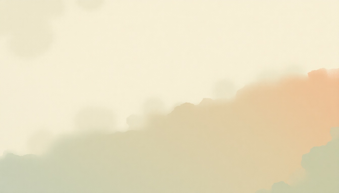 Fan-driven abstract illustration evoking the emotional arc of Four Kicks by Kings of Leon