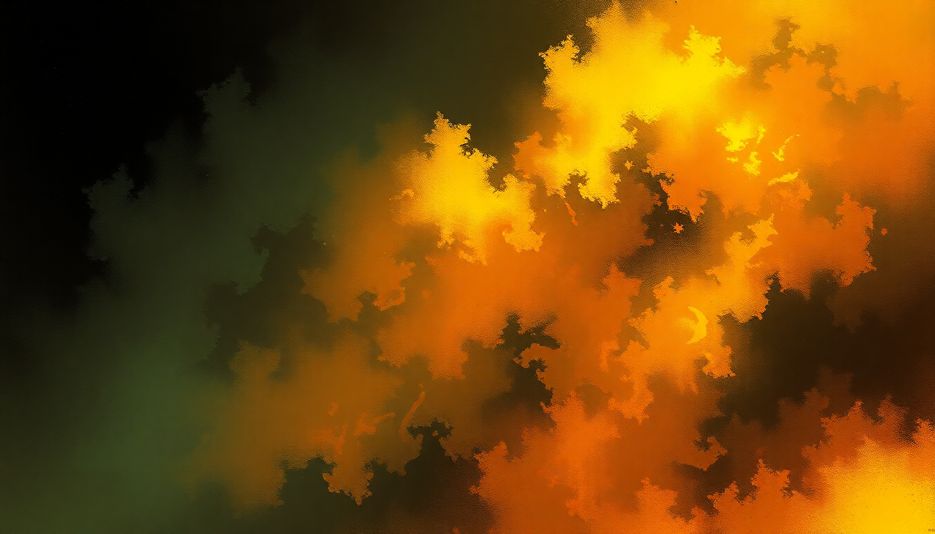 Fan-driven abstract illustration evoking the emotional arc of Foxy Foxy by Rob Zombie