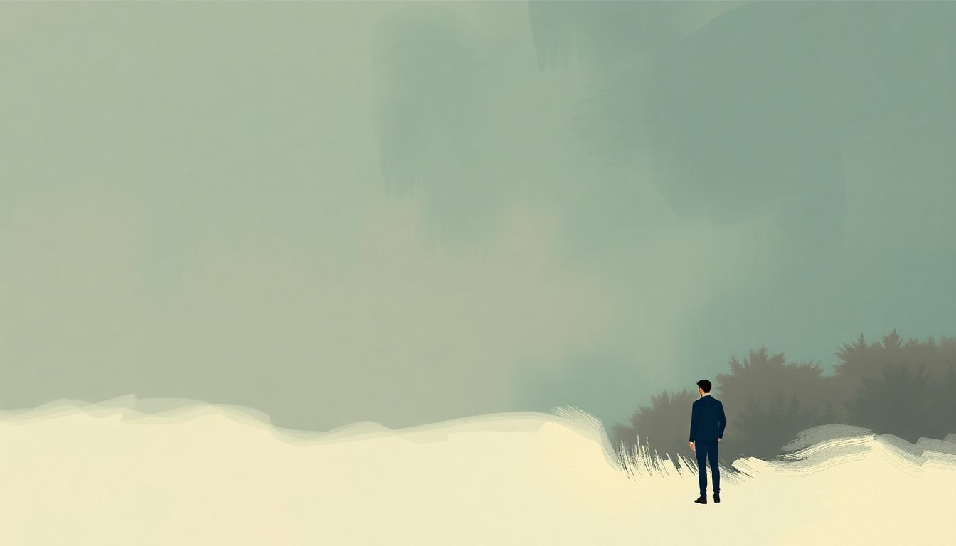 Fan-driven abstract illustration evoking the emotional arc of Frank D Fixer by Jason Mraz