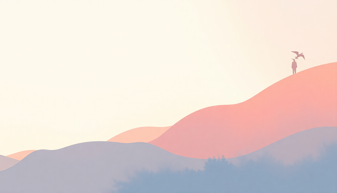 Fan-driven abstract illustration evoking the emotional arc of From Now On by Lil Baby