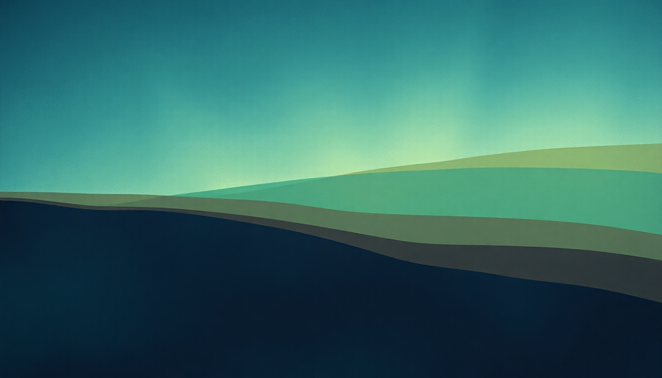 Fan-driven abstract illustration evoking the emotional arc of Frontal Lobe Muzik by Daniel Caesar