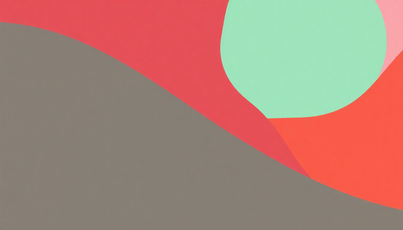 Fan-driven abstract illustration evoking the emotional arc of Get Your Snack On by Amon Tobin