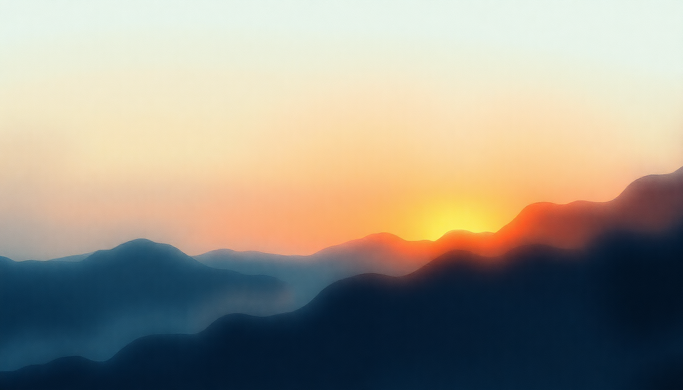 Fan-driven abstract illustration evoking the emotional arc of Getting Late by Floetry