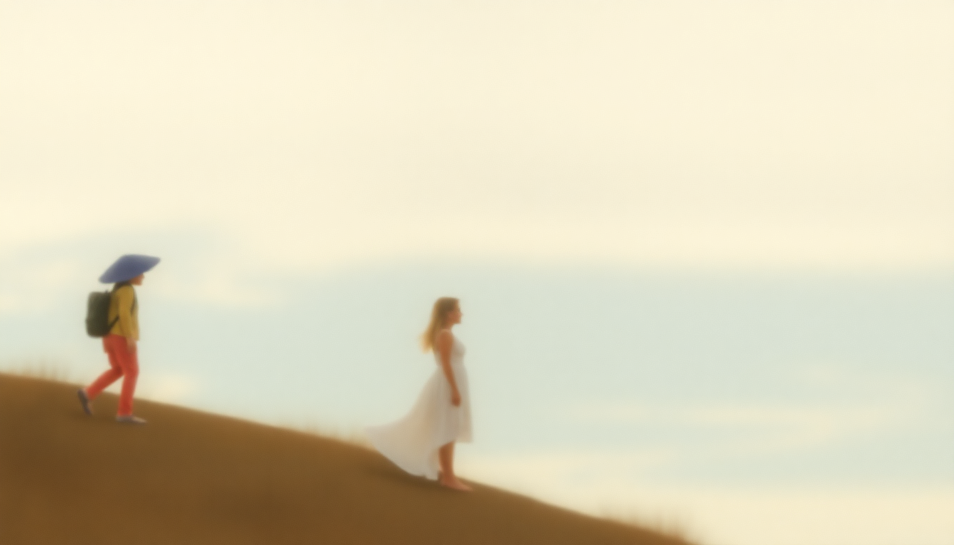 Fan-driven abstract illustration evoking the emotional arc of Girls in Their Summer Clothes by Bruce Springsteen