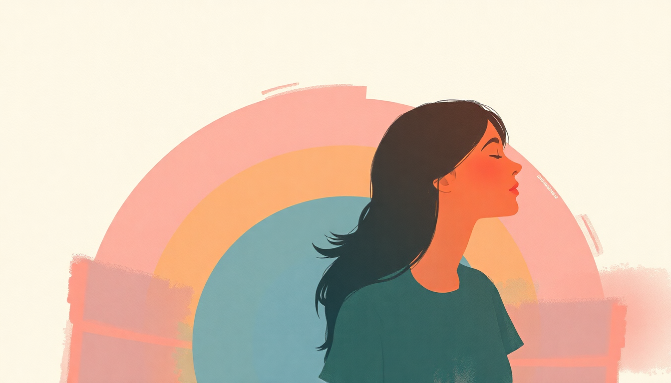 Fan-driven abstract illustration evoking the emotional arc of Girls by Kid Cudi