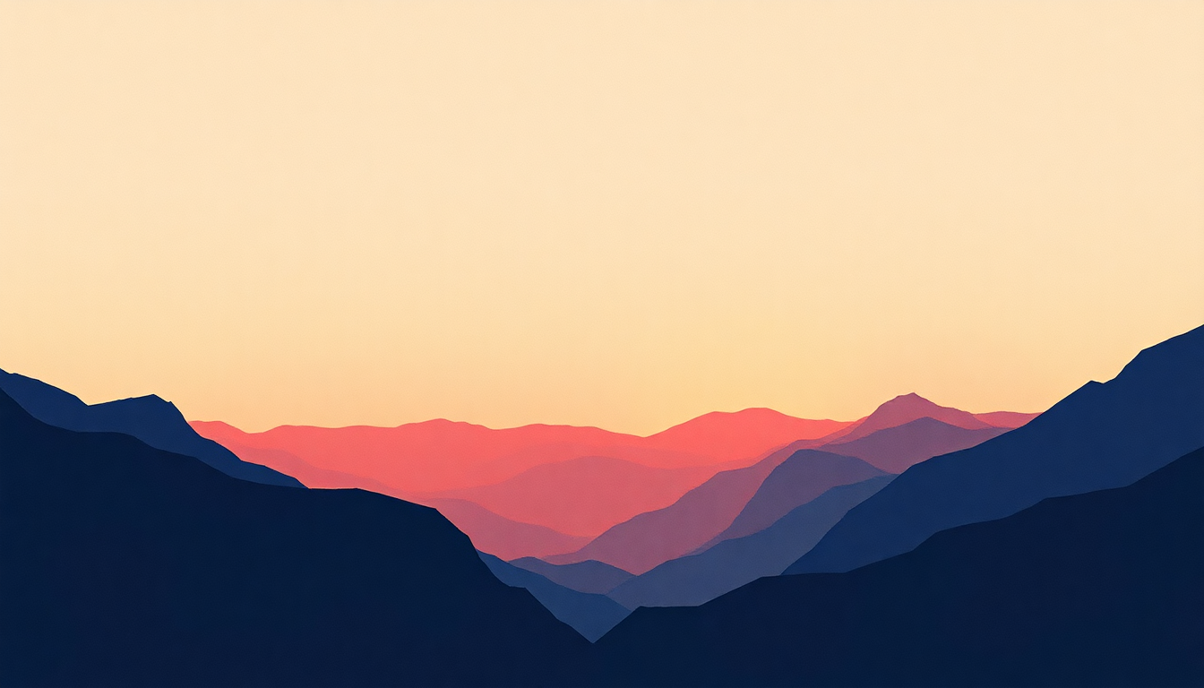 Fan-driven abstract illustration evoking the emotional arc of Glamorous Indie Rock and Roll by The Killers