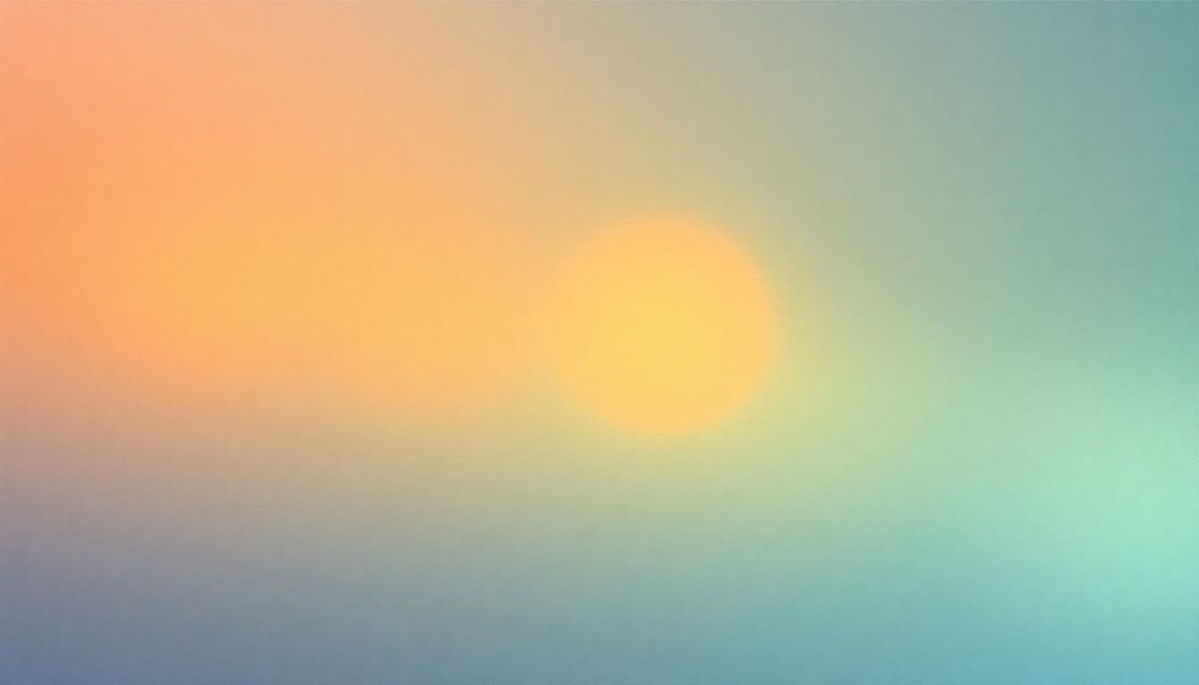 Fan-driven abstract illustration evoking the emotional arc of Gnossienne No 2 by Erik Satie