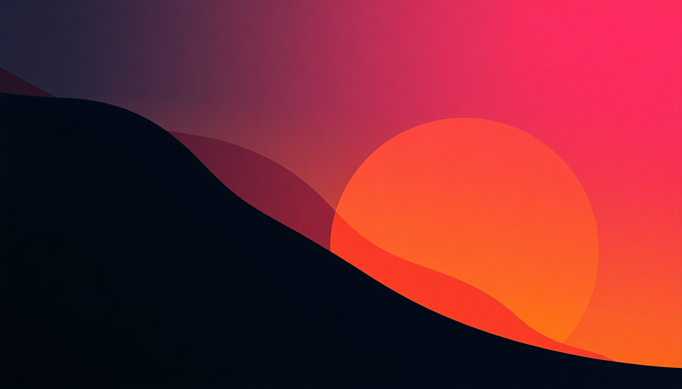 Fan-driven abstract illustration evoking the emotional arc of Going in Circles by The Gap Band