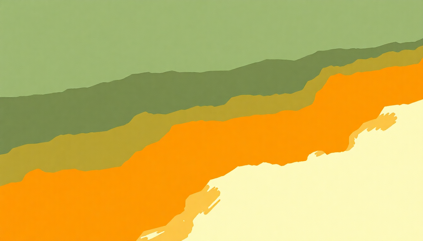 Fan-driven abstract illustration evoking the emotional arc of GONE, GONE / THANK YOU by Tyler, the Creator