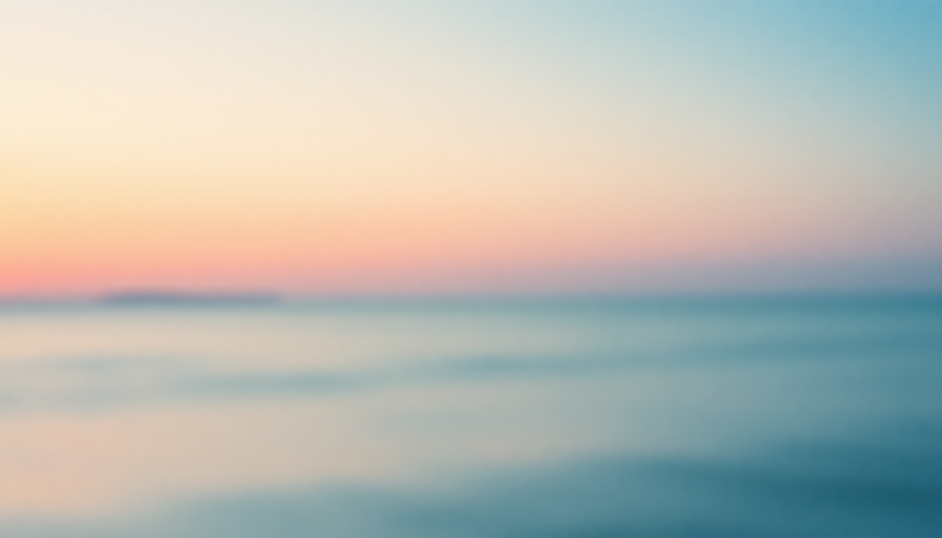 Fan-driven abstract illustration evoking the emotional arc of Goodbye Weekend by Mac DeMarco