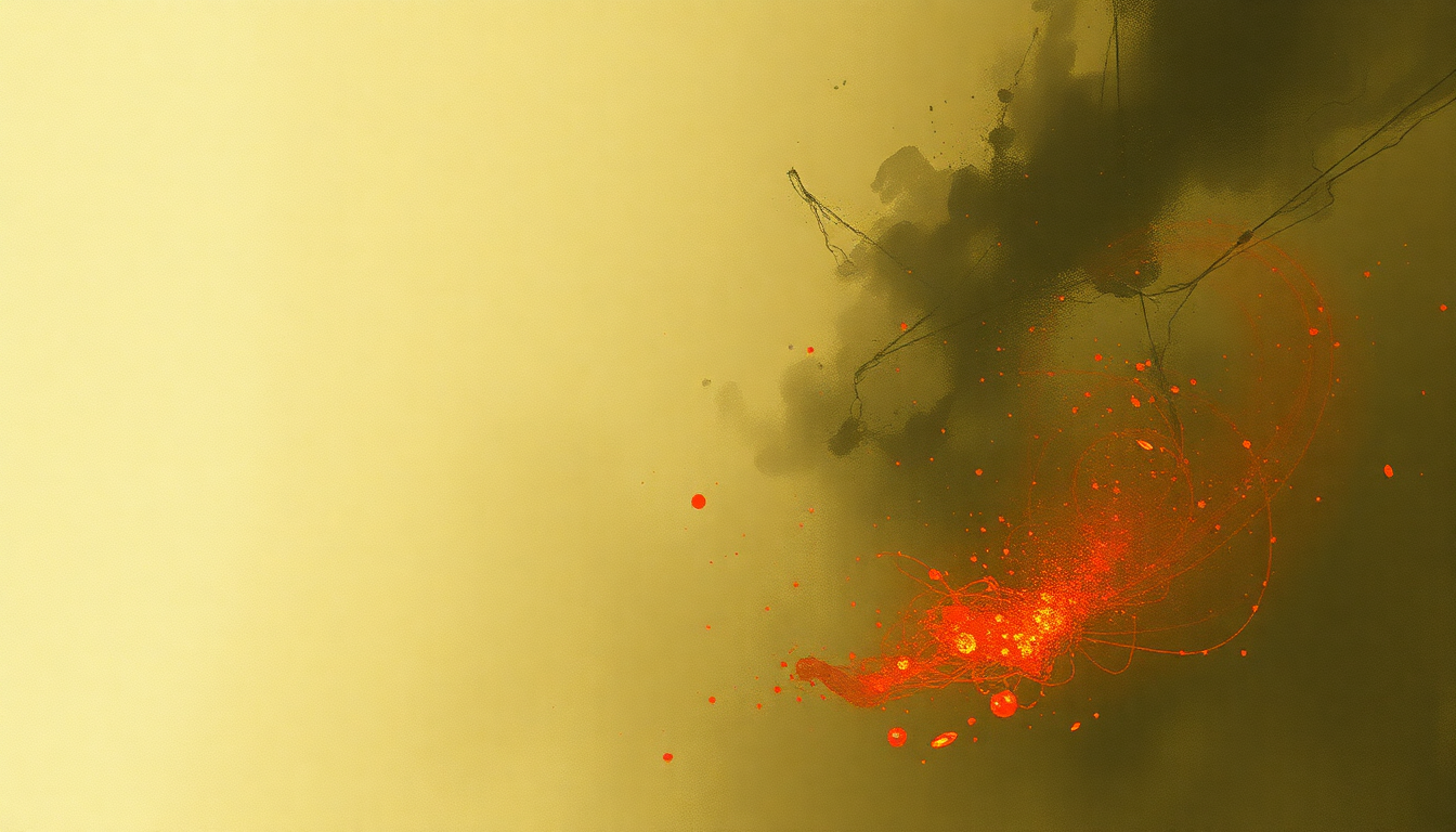 Fan-driven abstract illustration evoking the emotional arc of Got the Life by Korn