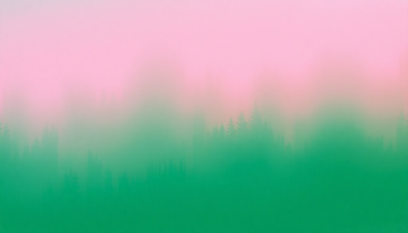 Fan-driven abstract illustration evoking the emotional arc of Green Gloves by The National