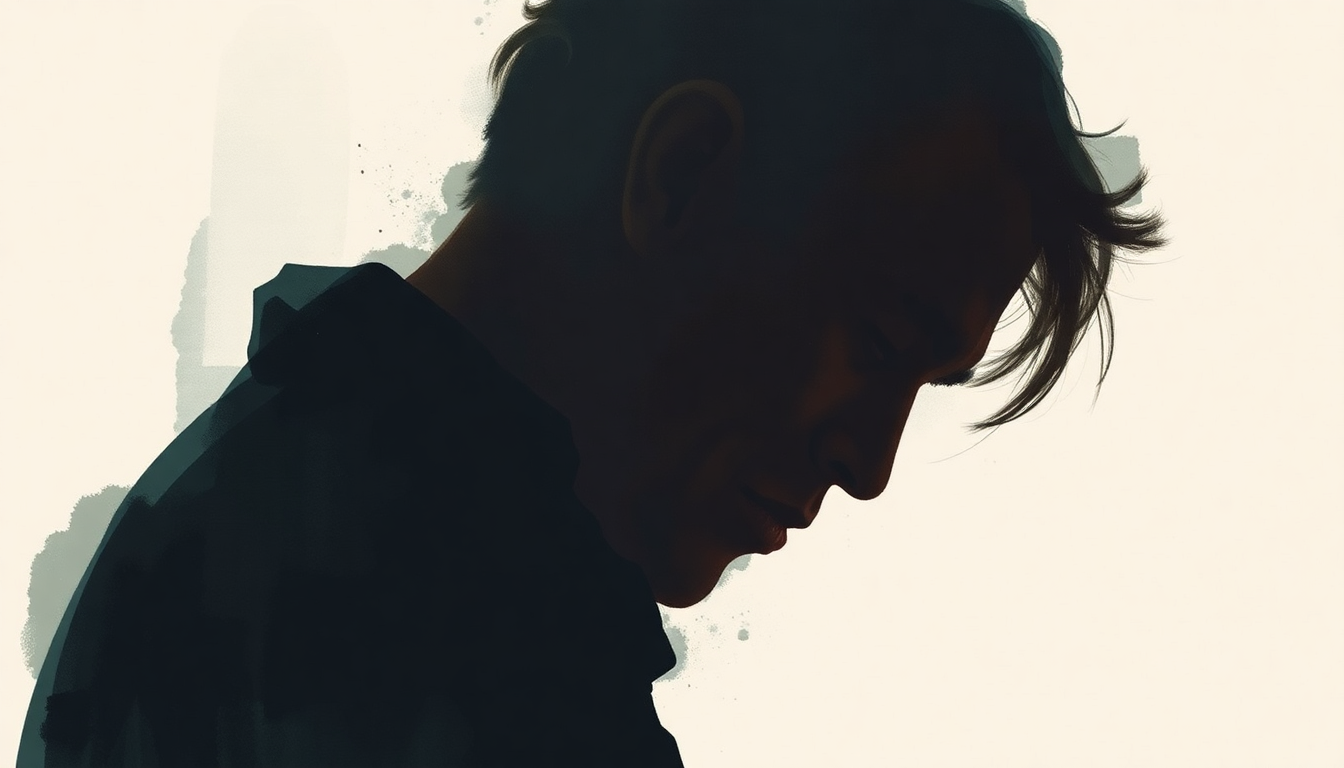 Fan-driven abstract illustration evoking the emotional arc of Grinnin in Your Face by Son House