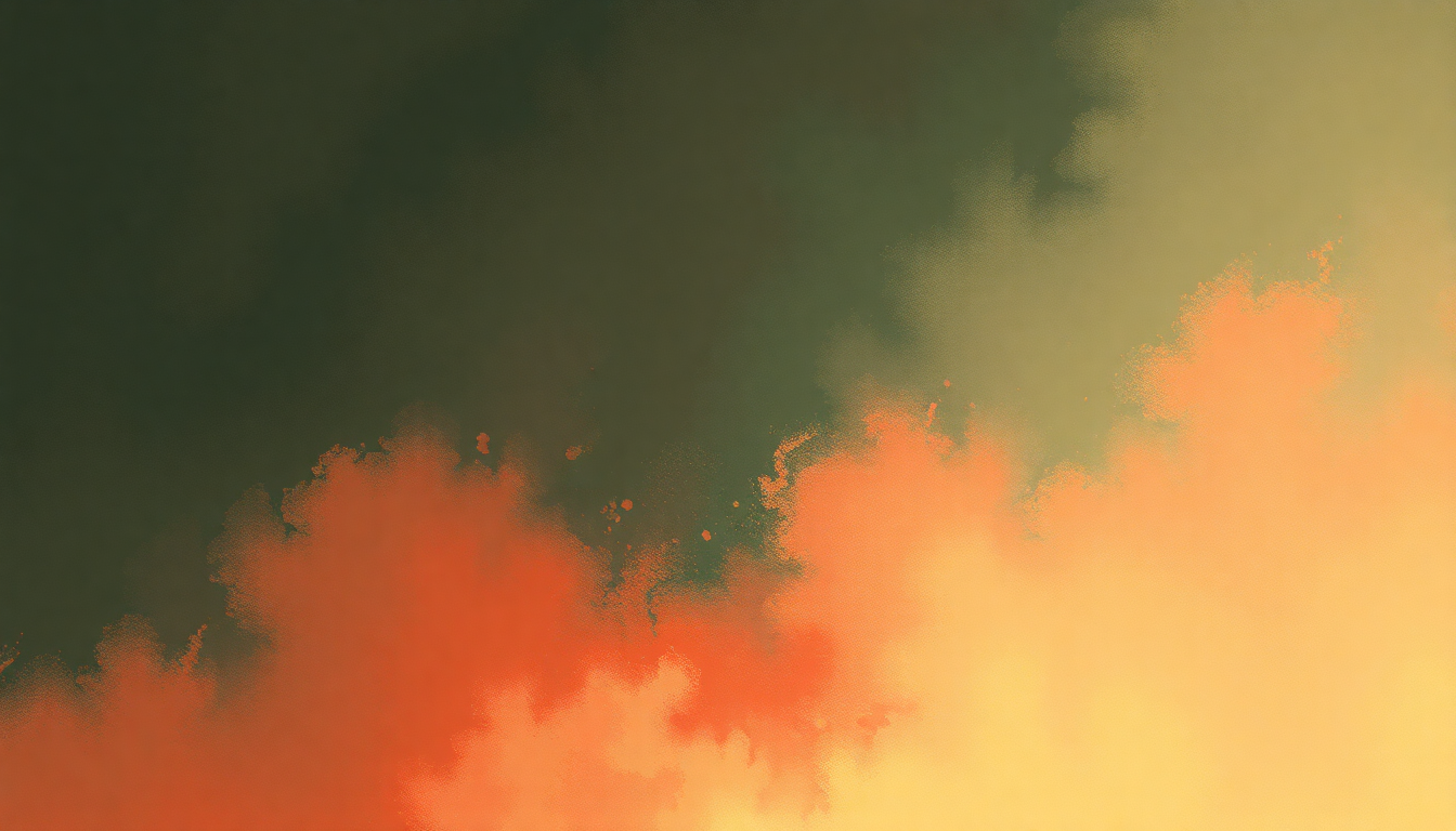 Fan-driven abstract illustration evoking the emotional arc of Guilty of Being White by Minor Threat