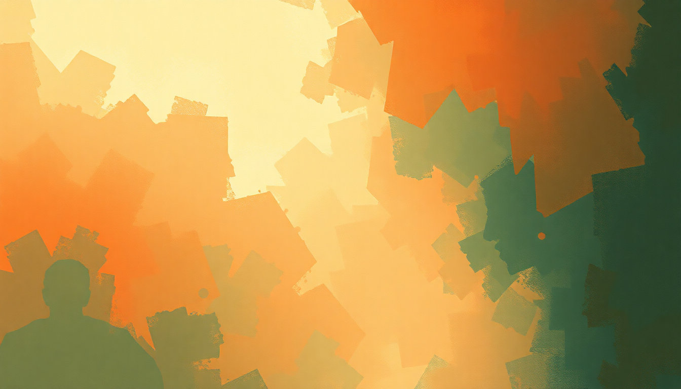 Fan-driven abstract illustration evoking the emotional arc of Gypsy by Shakira