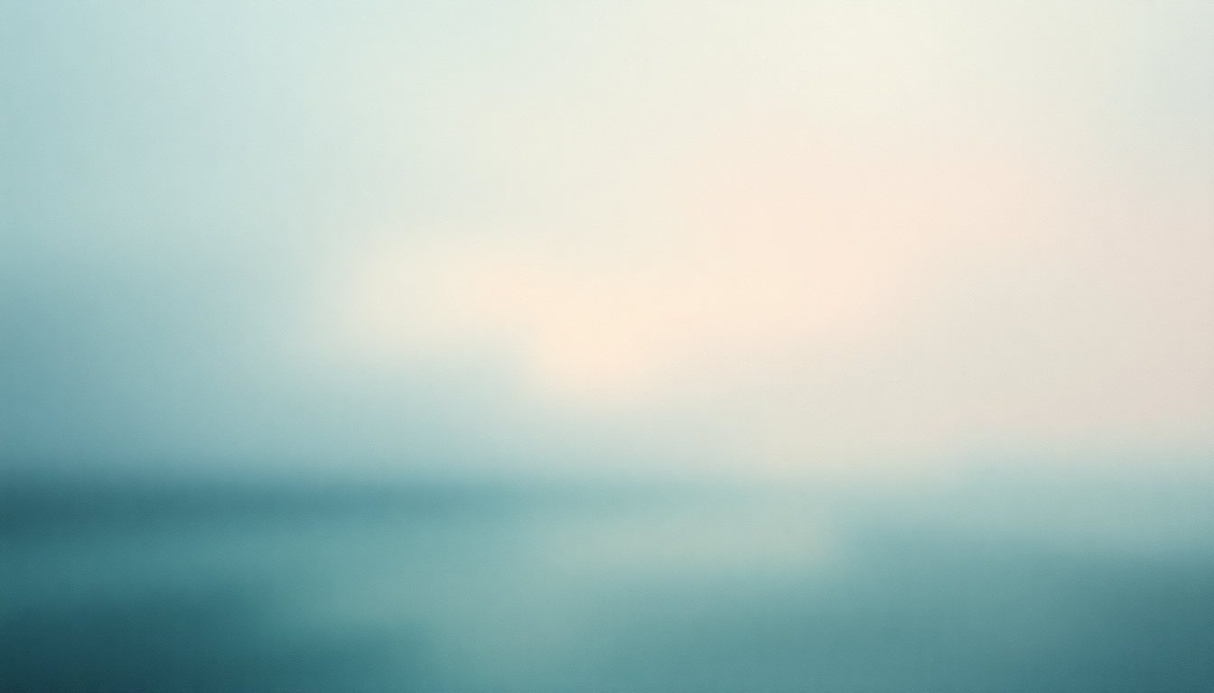 Fan-driven abstract illustration evoking the emotional arc of Halcyon by Mono