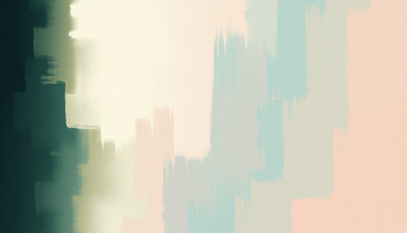 Fan-driven abstract illustration evoking the emotional arc of Halfcrazy by Musiq Soulchild