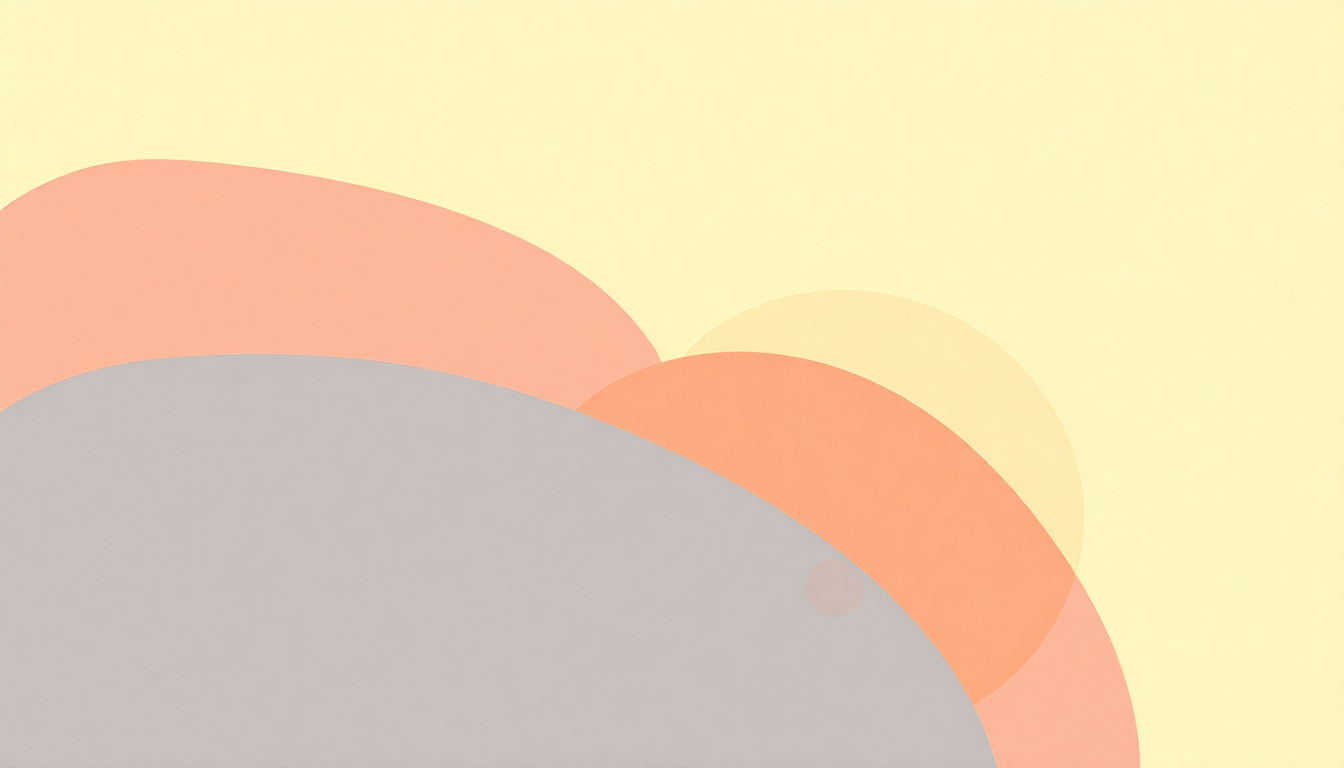 Fan-driven abstract illustration evoking the emotional arc of Hang Up Your Hang Ups by Herbie Hancock