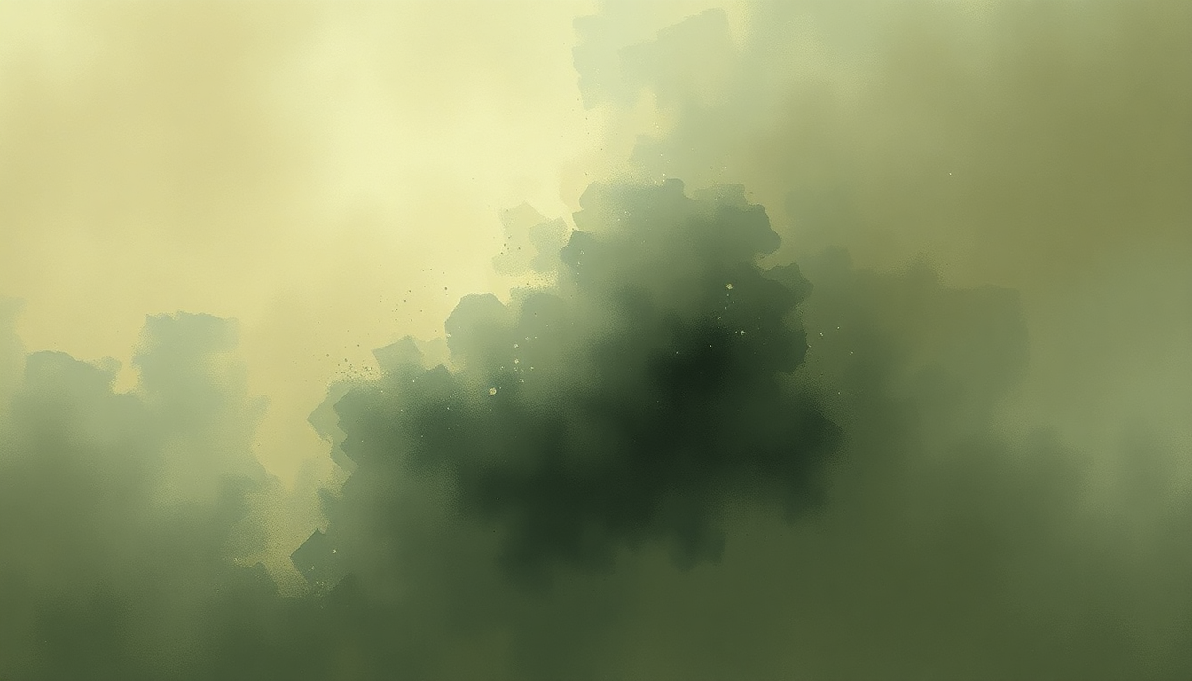 Fan-driven abstract illustration evoking the emotional arc of Hangar 18 by Megadeth