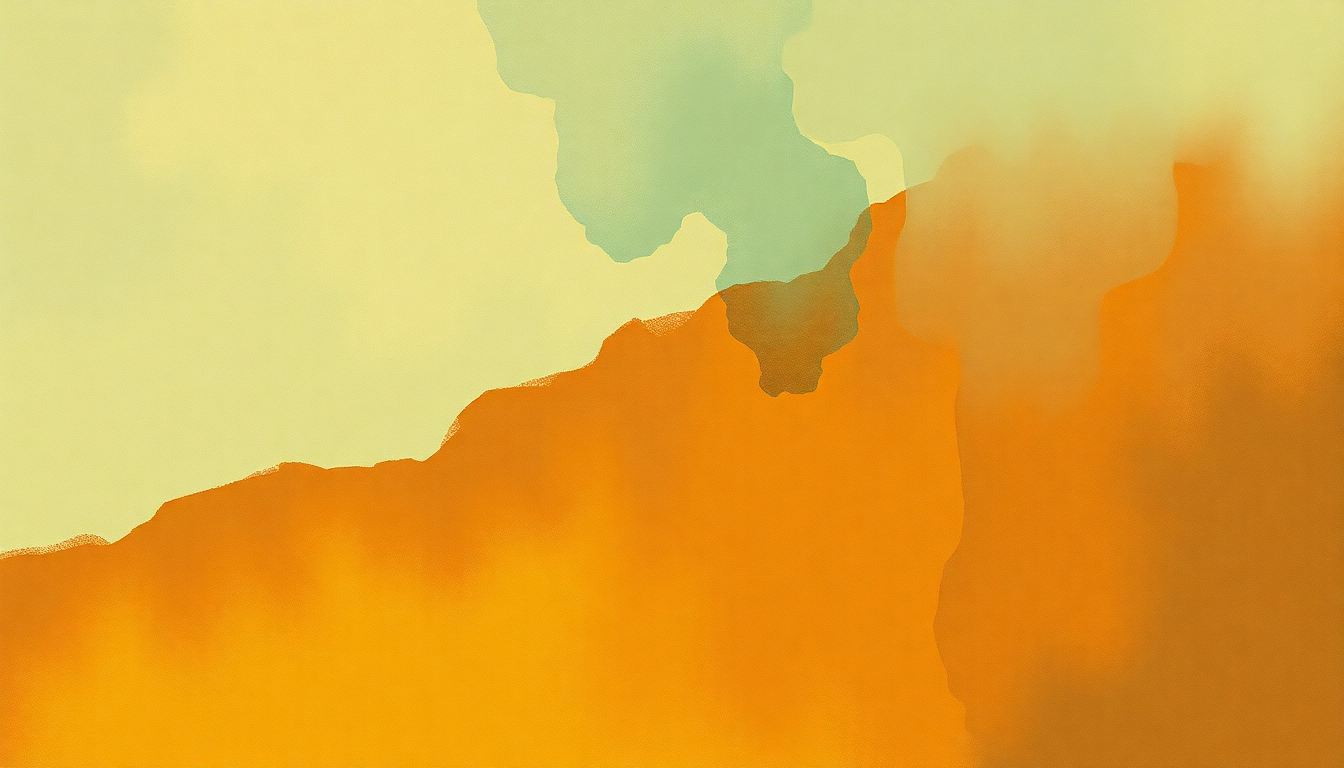 Fan-driven abstract illustration evoking the emotional arc of Hanky Panky by Dexter Gordon