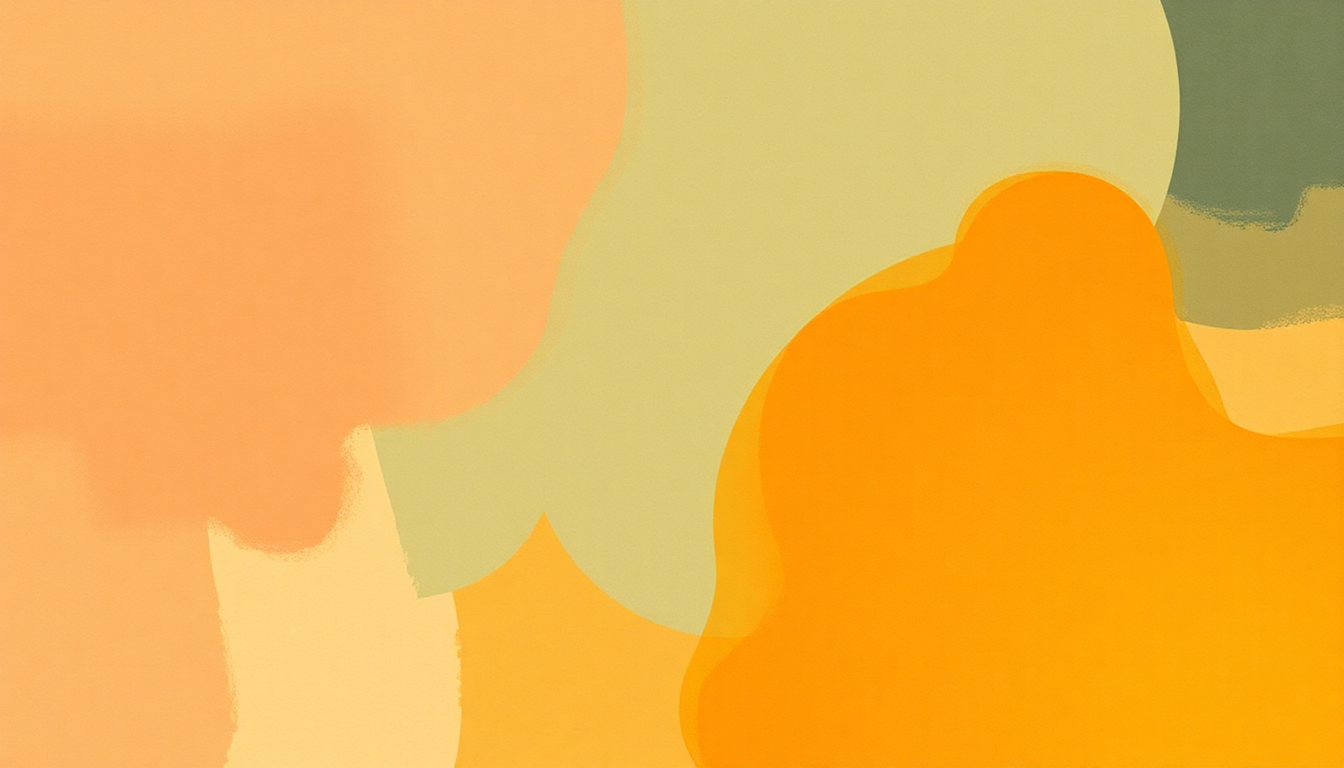 Fan-driven abstract illustration evoking the emotional arc of Happiness by Goldfrapp