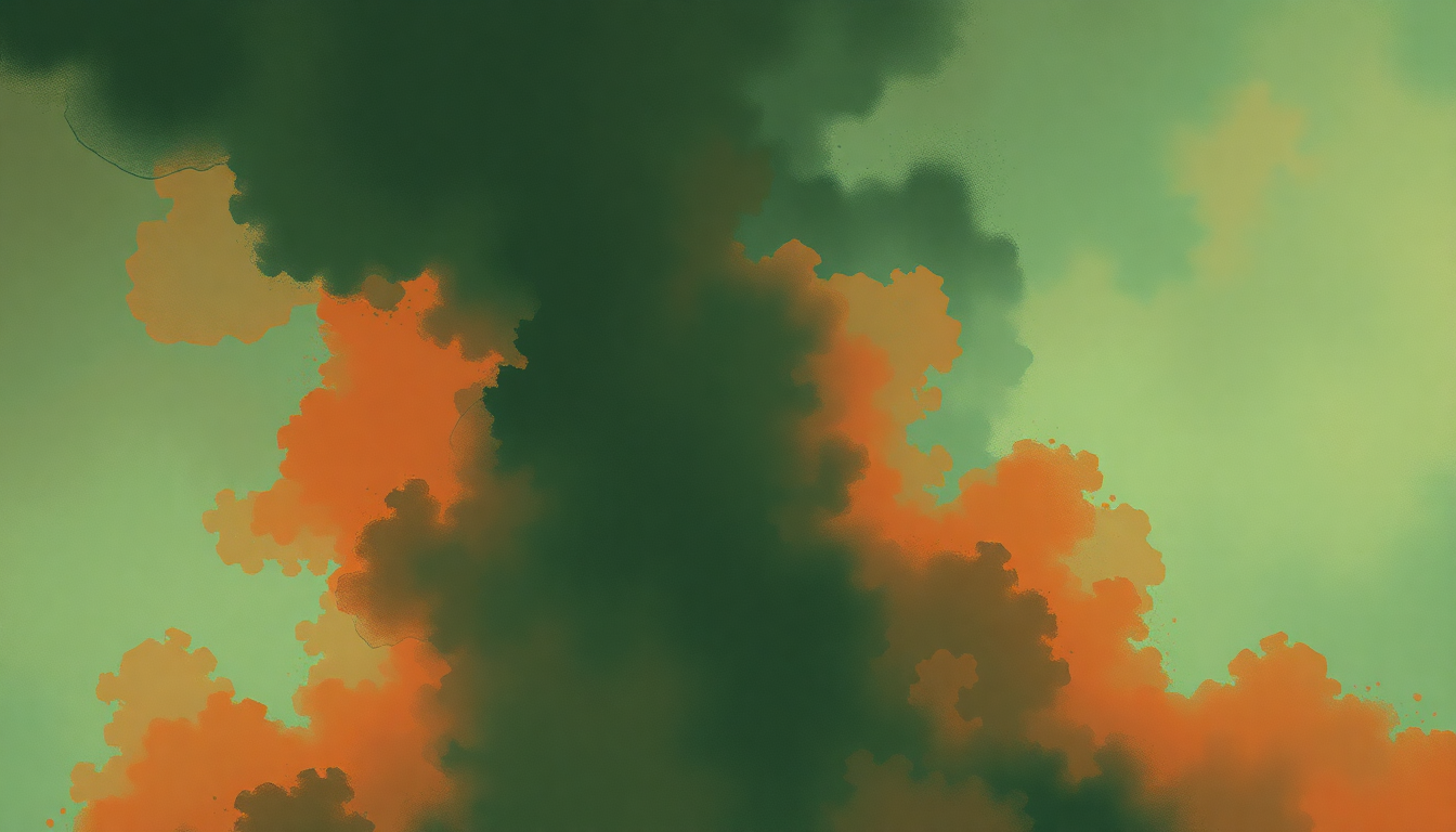 Fan-driven abstract illustration evoking the emotional arc of Hash Pipe by Weezer