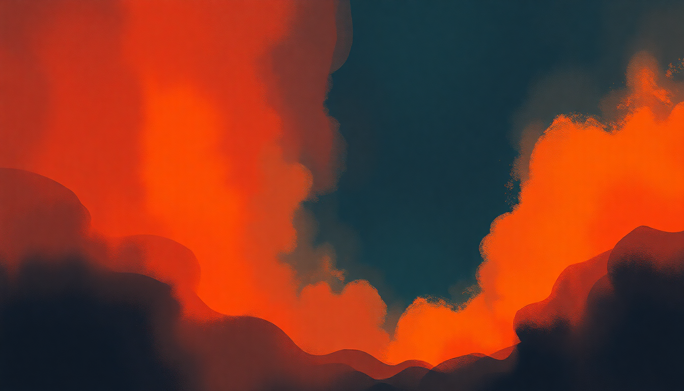 Fan-driven abstract illustration evoking the emotional arc of Have a Little Faith in Me by Joe Cocker