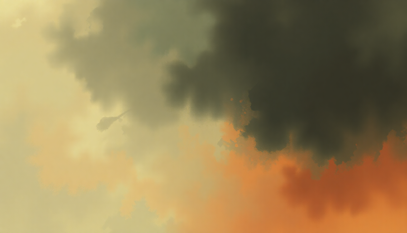 Fan-driven abstract illustration evoking the emotional arc of Hearts Alive by Mastodon