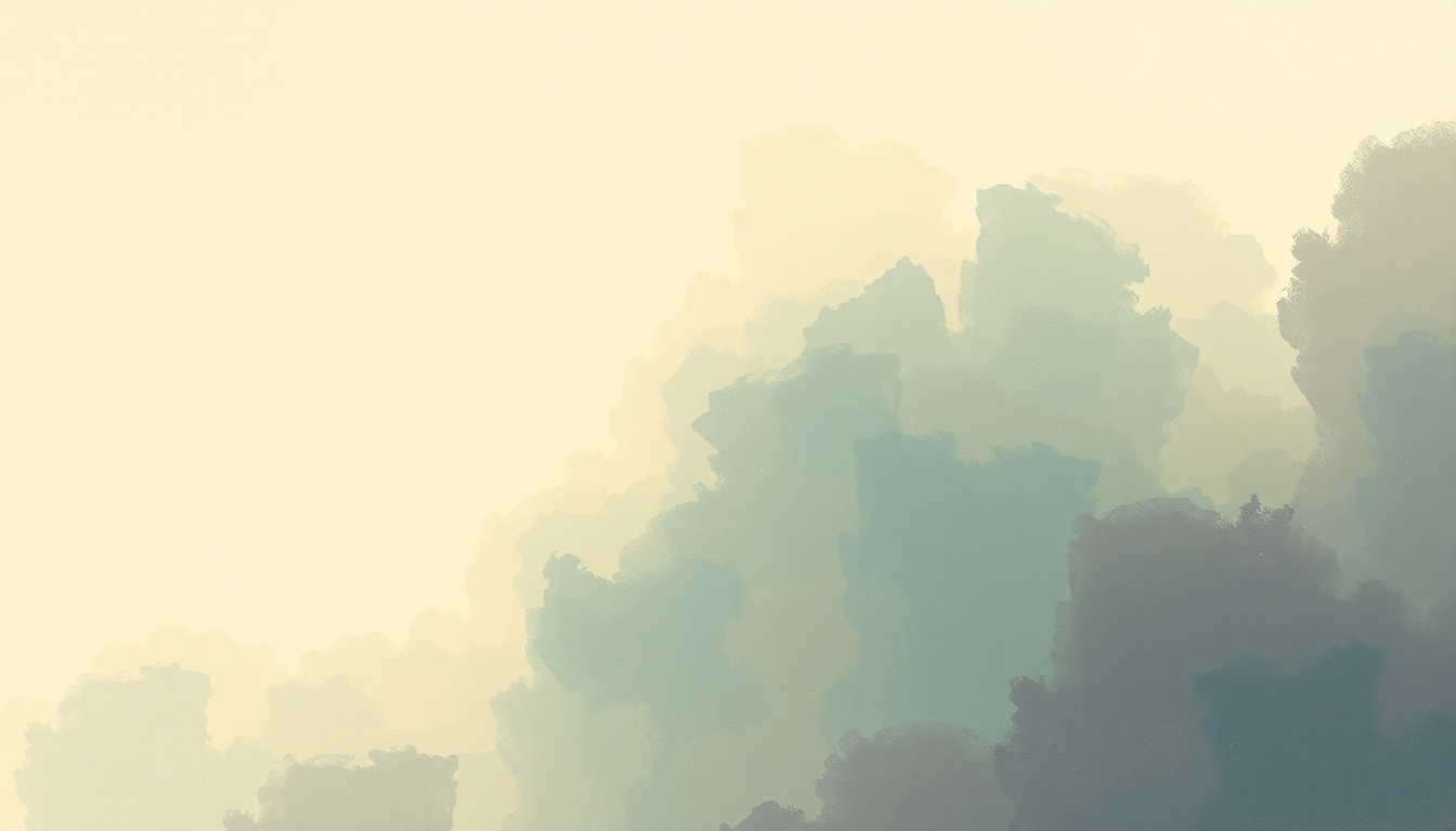 Fan-driven abstract illustration evoking the emotional arc of Heaven's Here on Earth by Tracy Chapman