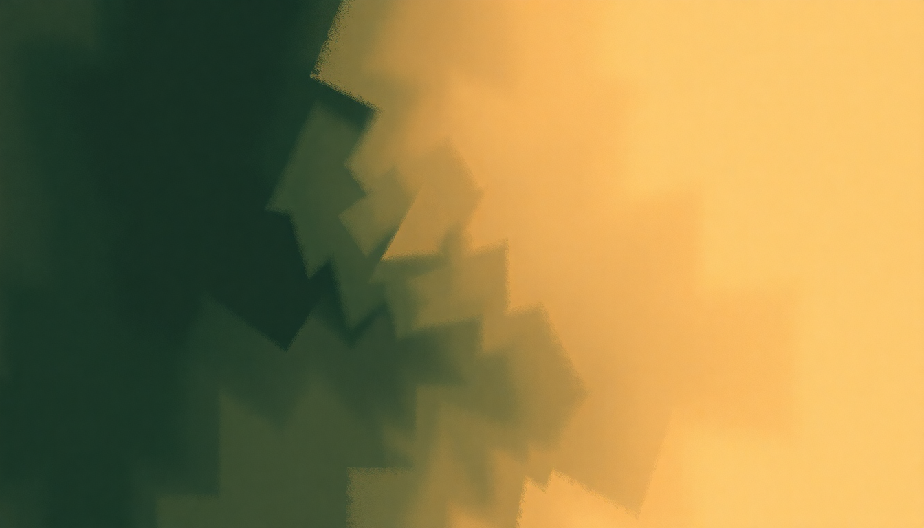 Fan-driven abstract illustration evoking the emotional arc of Hekayet Habibi by Umm Kulthum