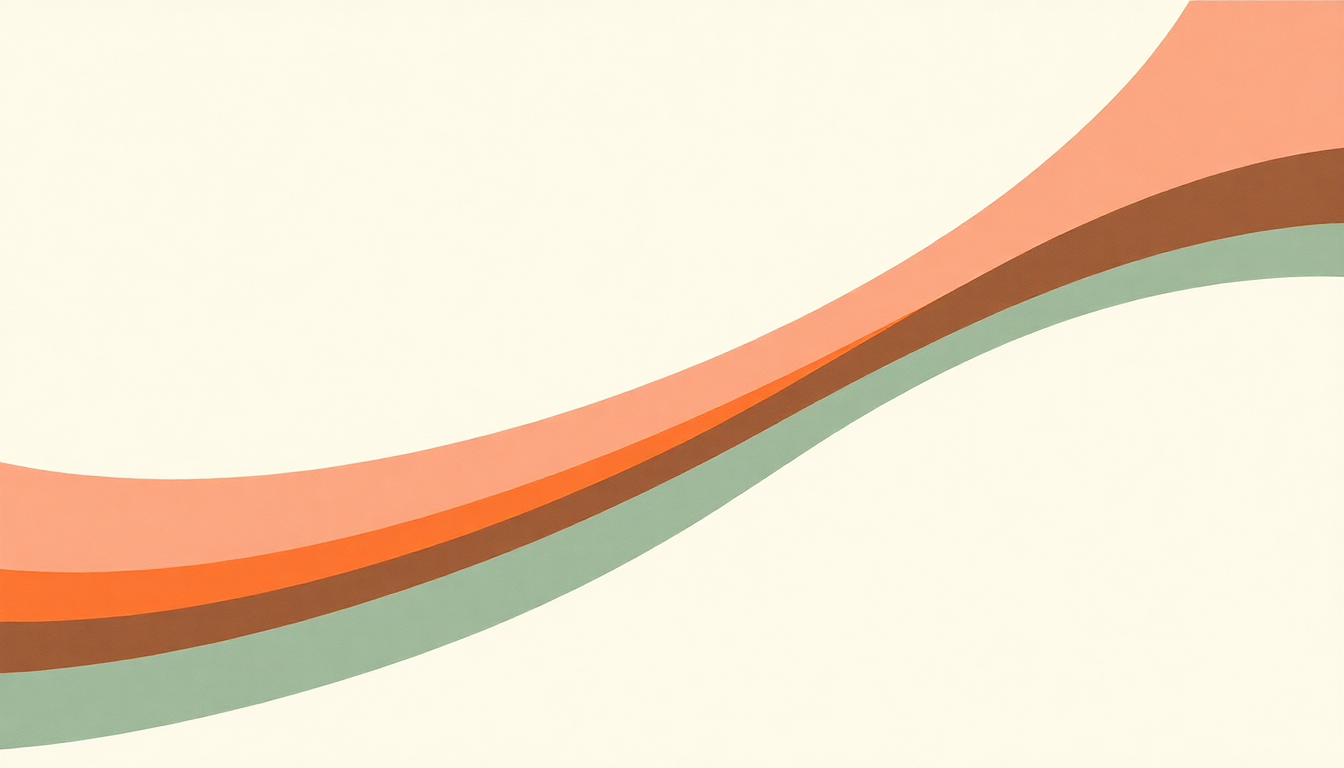 Fan-driven abstract illustration evoking the emotional arc of Here Come the 123s by They Might Be Giants