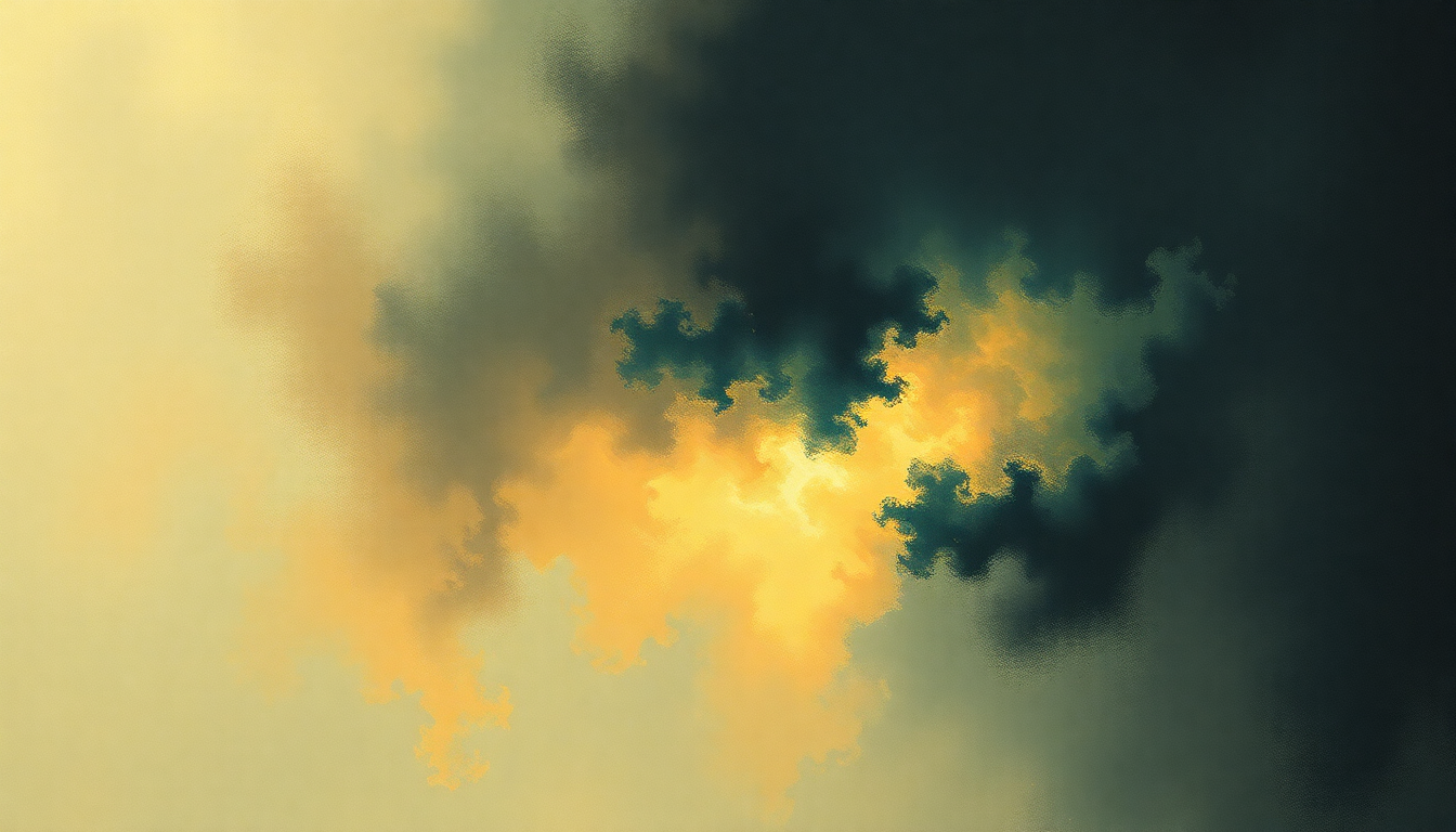 Fan-driven abstract illustration evoking the emotional arc of Here Come the Bastards by Primus