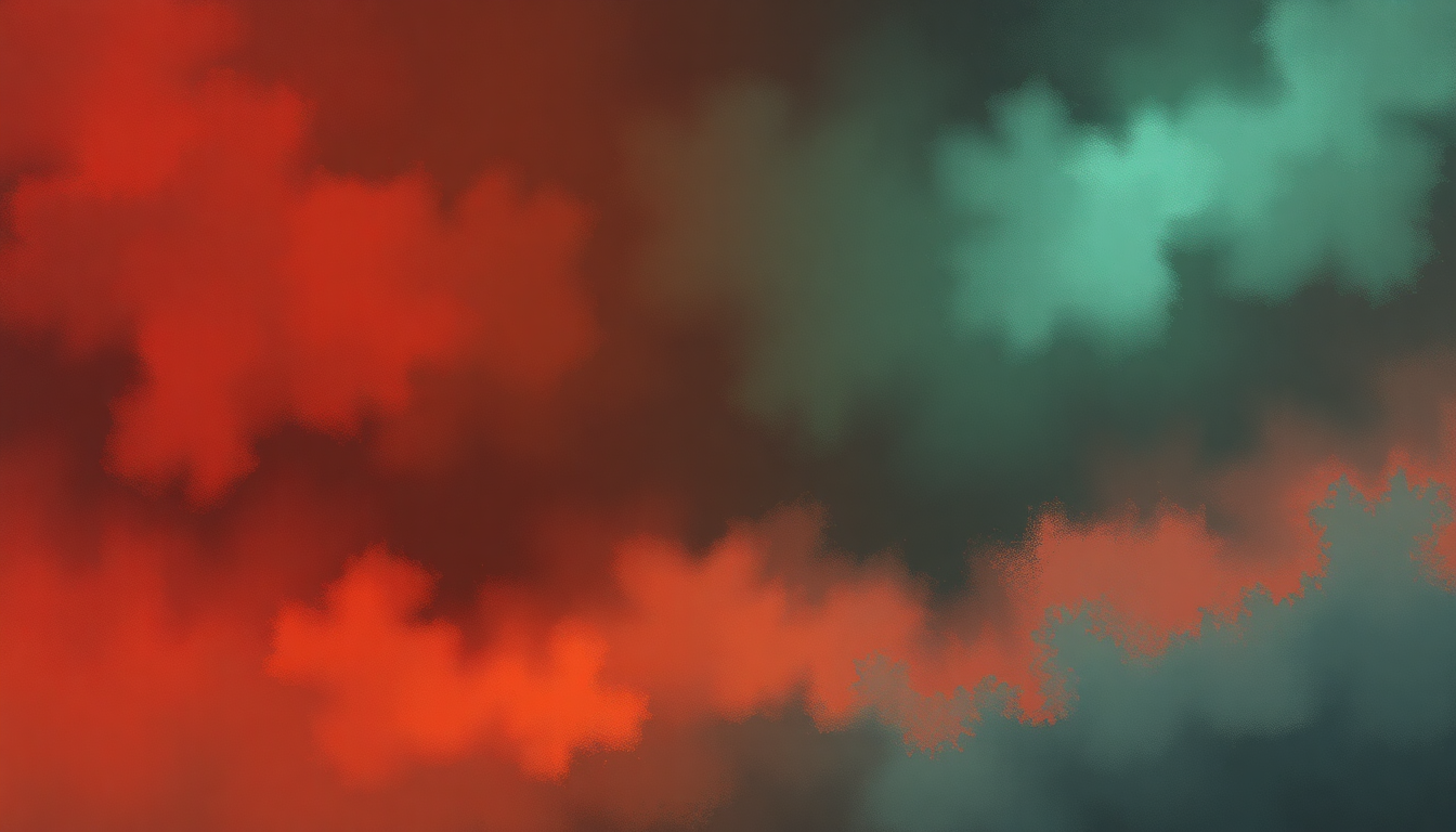 Fan-driven abstract illustration evoking the emotional arc of Here We Go Again by Operation Ivy