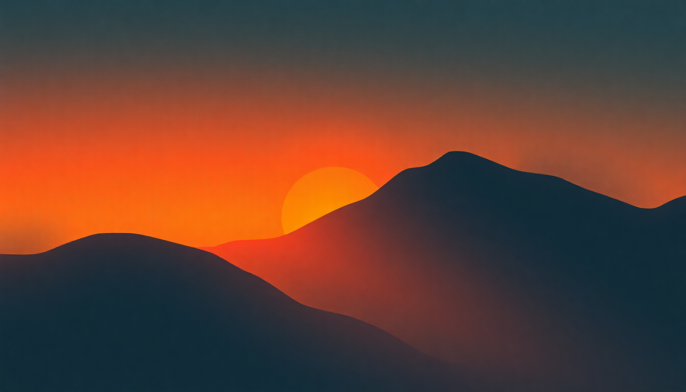 Fan-driven abstract illustration evoking the emotional arc of Hey Nineteen by Steely Dan