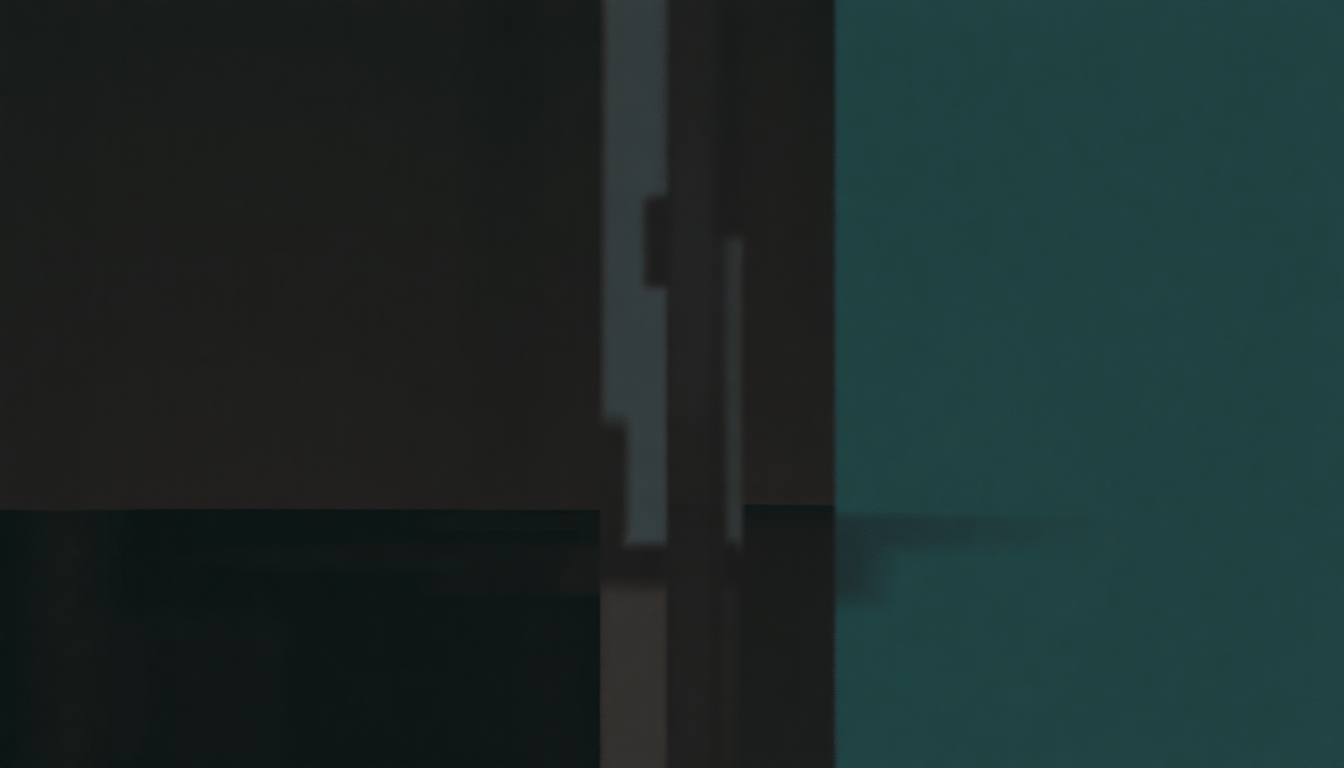 Fan-driven abstract illustration evoking the emotional arc of Hide and Seek by Howard Jones